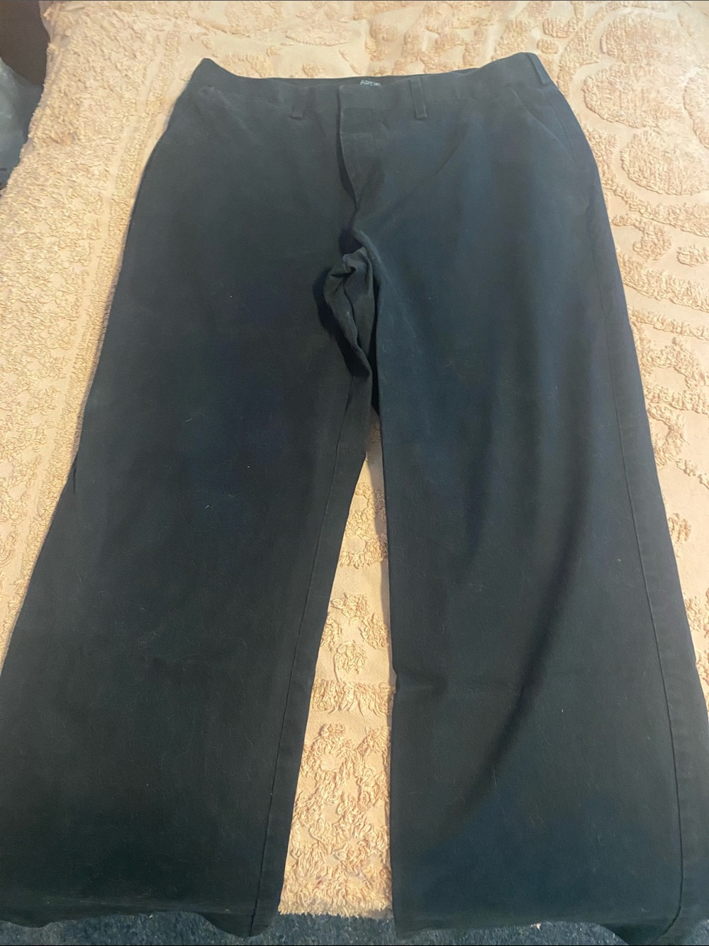 Apt. 9 Men's Black Straight-Leg Chinos